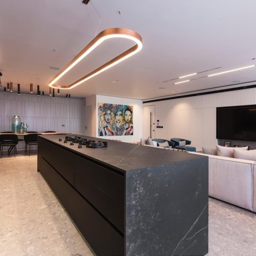 סלון מטבח פינת אוכל